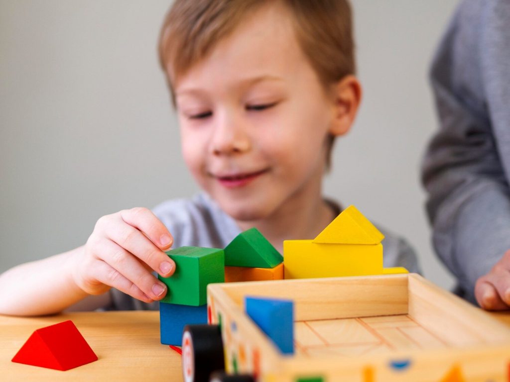 Niño en programa de crecimiento y desarrollo